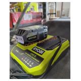 Ryobi 18v 4 ah battery and charger