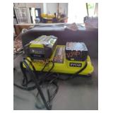 Ryobi 40v battery and 18v 2 ah battery and charger