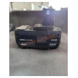 Ryobi 18v 4 ah battery