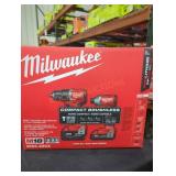 Milwaukee M18 compact brushless 2 tool combo kit Milwaukee M18 compact brushless 2 tool combo kit