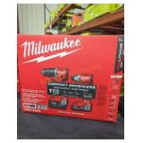 Milwaukee M18 compact brushless 2 tool combo kit Milwaukee M18 compact brushless 2 tool combo kit