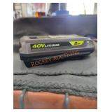 Ryobi 40v 2 ah battery Ryobi 40v 2 ah battery