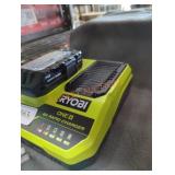 Ryobi 18v 2 ah battery and charger