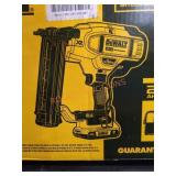 DeWalt 20V 18 GA Brad Nailer Kit