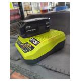Ryobi 18v 4 ah battery and charger Ryobi 18v 4 ah battery and charger