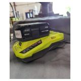 Ryobi 18v 4 ah battery and charger Ryobi 18v 4 ah battery and charger