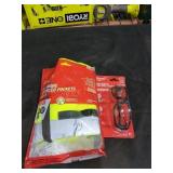 Milwaukee Safety Glasses and Vest