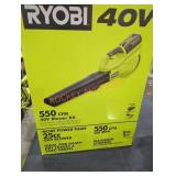 Ryobi 40v blower Ryobi 40v blower