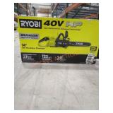 RYOBI 14" 40V Brushless Chainsaw RYOBI 14" 40V Brushless Chainsaw
