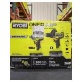 RYOBI 18V Brushless 2-Tool Combo Kit