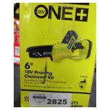 Ryobi 18V 6" Pruning Chainsaw Kit