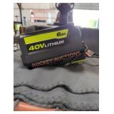 Ryobi 40v 6 ah battery and charger Ryobi 40v 6 ah battery and charger