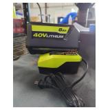 Ryobi 40v 8 ah battery and charger Ryobi 40v 8 ah battery and charger