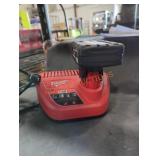 Milwaukee M12 xc 4 ah battery and charger Milwaukee M12 xc 4 ah battery and charger