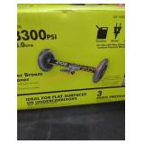Ryobi pressure washer water broom