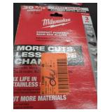 Milwaukee compact portable band saw blade