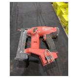 Milwaukee M18 18ga 1/4" Narrow Crown Stapler Milwaukee M18 18ga 1/4" Narrow Crown Stapler