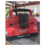 Milwaukee M18 6 Bay charger, hd 12 ah batteries