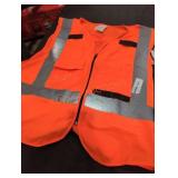 Milwaukee small medium neon orange safety vest