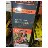 Black and Decker 20" Hedge Trimmer