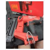 Milwaukee M18 18 ga brad nailer Milwaukee M18 18 ga brad nailer