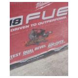 Milwaukee M18 7-1/4" Dual Bevel Sliding Compound
