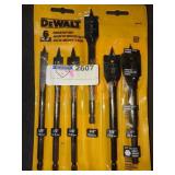 DeWALT Spade Bit Set