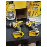 DeWalt 20v drill driver and impact driver DeWalt 20v drill driver and impact driver