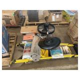 24in Base Cabinet, Oscillating Fan, Rug, Ladder, 24in Base Cabinet, Oscillating Fan, Rug, Ladder,