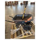 Dual Wheel Wheelbarrow & Tamper Dual Wheel Wheelbarrow & Tamper