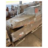 Chest Freezer, Tables, Lights, Area Rug Chest Freezer, Tables, Lights, Area Rug