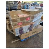 Microwave, Beige Lounge Chairs, 49" Vanity Top Microwave, Beige Lounge Chairs, 49" Vanity Top