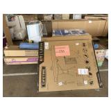 Lifetime Table x2, heat pump AC unit, camping Lifetime Table x2, heat pump AC unit, camping