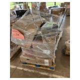 Charcoal Grill, Vinyl Lattice, Chair Charcoal Grill, Vinyl Lattice, Chair