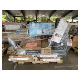 Portable AC, 5-shelf storage unit, pedestal pump, Portable AC, 5-shelf storage unit, pedestal pump,