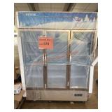 Vevor LC-1500KX 3 Door Freezer, Broken Glass Vevor LC-1500KX 3 Door Freezer, Broken Glass