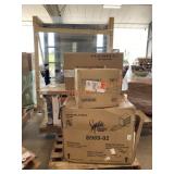 Microwave Oven, 2 door mini fridge, metal day Microwave Oven, 2 door mini fridge, metal day