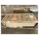 Upholstered King Bed Base, Glass Shower Door Upholstered King Bed Base, Glass Shower Door
