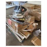 Lifetime Chairs and Folding Table, Lighting Lifetime Chairs and Folding Table, Lighting