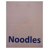 Noodles. Noodles.