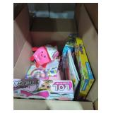 Box lot of kids toys and activities Box lot of kids toys and activities
