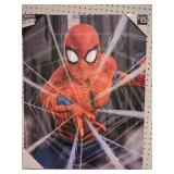 Spider-Man w Web Canvas Art Spider-Man w Web Canvas Art