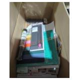Box lot of art supplies Box lot of art supplies