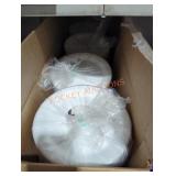 Box lot of foam plates Box lot of foam plates