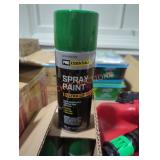 6 cans green spray paint 6 cans green spray paint