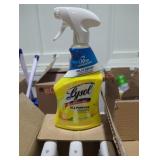6 bottles Lysol lemon breeze scent cleaner 6 bottles Lysol lemon breeze scent cleaner
