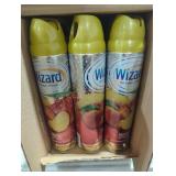 12 Wizard mango peach aerosol air freshener cans 12 Wizard mango peach aerosol air freshener cans