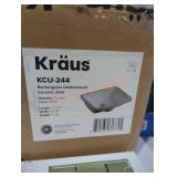 Kraus rectangular undermount ceramic sink Kraus rectangular undermount ceramic sink