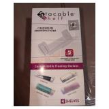 4 Clear Floating Shelves 4 Clear Floating Shelves