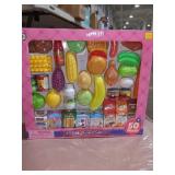 50pc Plastic Food Set 50pc Plastic Food Set